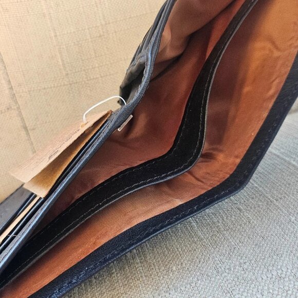 Leather Cardholder Wallet Billfold Handmade Bifold Purse Made in Pakistan - Picture 12 of 12